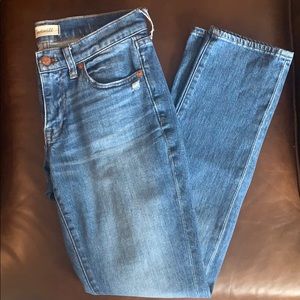 Madewell mid-rise straight leg jeans